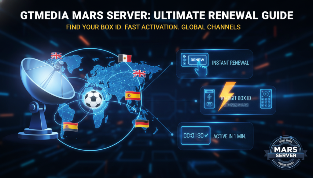 GTMEDIA MARS Server: Complete Setup and Renewal Guide