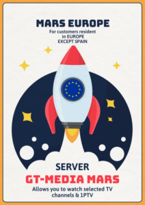 GTMEDIA - MARS EUROPE SERVER